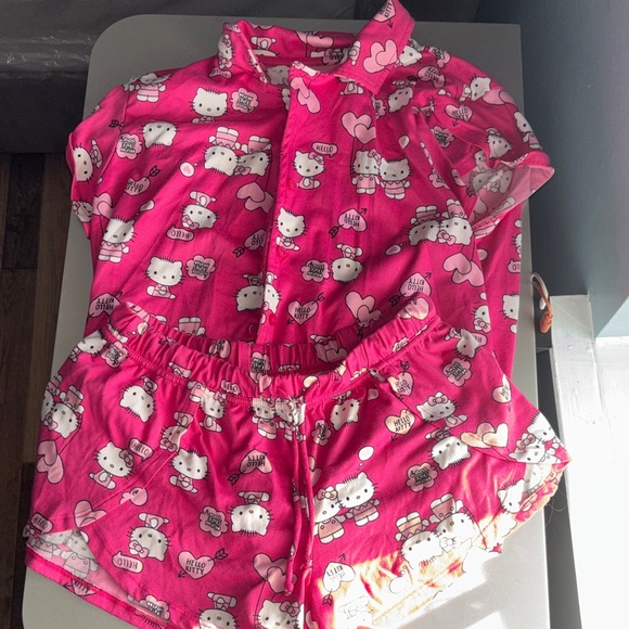 Hello Kitty Other - Hello Kitty Pink Pajamas